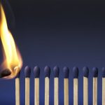lighting up matches